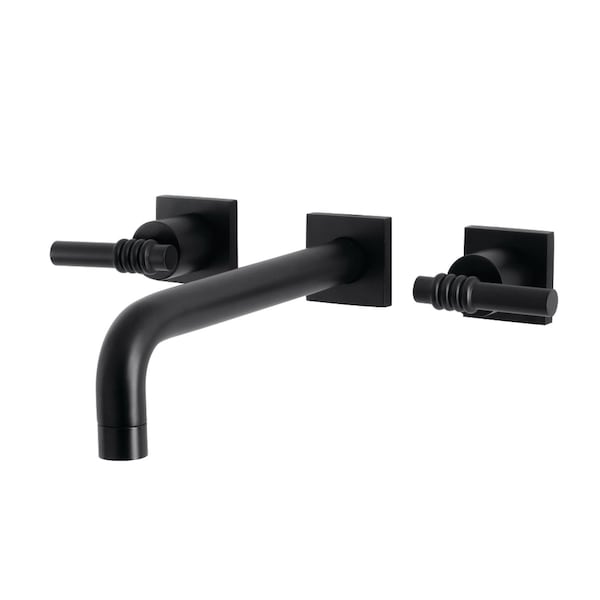 Kingston Brass KS6020ML Wall Mount Tub Faucet, Matte Black KS6020ML - main